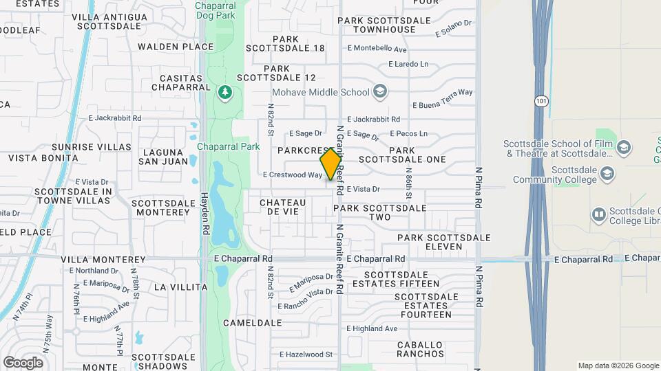 5225 N 83rd Pl Map and Location Details