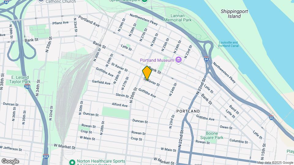 2534 St Xavier St Map and Location Details