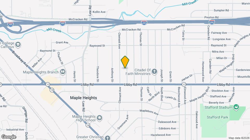 5184 Catherine St Map and Location Details