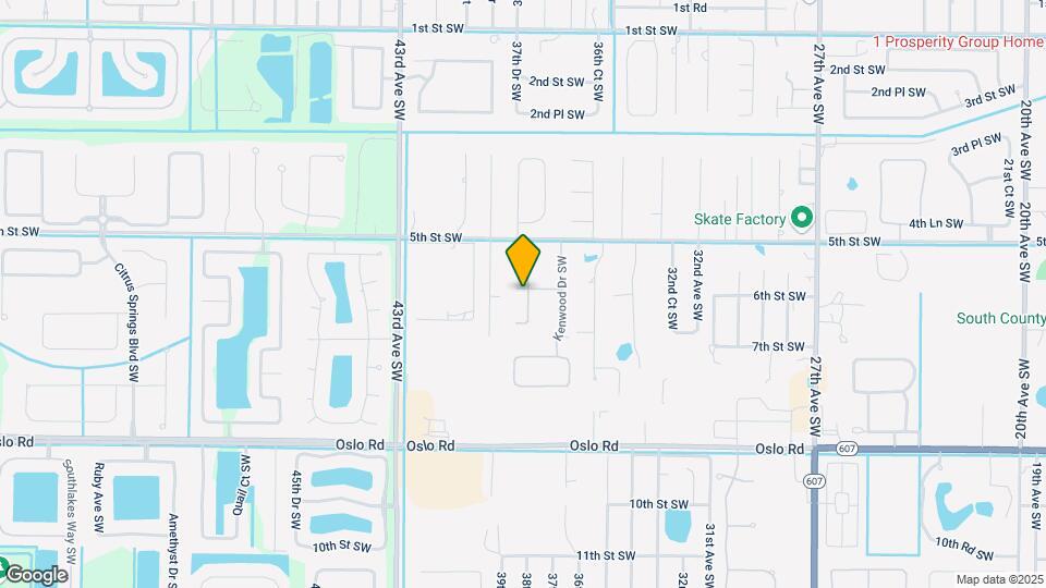 3801 Kitty Hawk Ln SW Map and Location Details