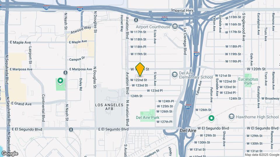 5509 W 122nd St Map and Location Details