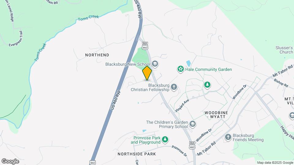 105 Oak Meadow Ln Map and Location Details