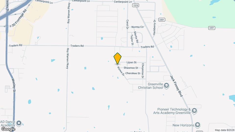 8805 Kiowa Dr Map and Location Details