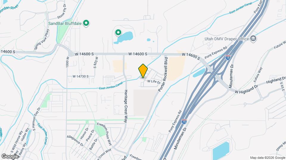 14778 S Rising Star Way Map and Location Details