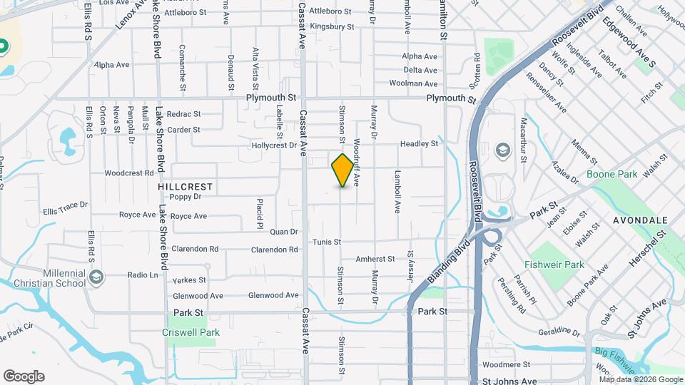 1321 Stimson St Mapa y Detalles de la Ubicación