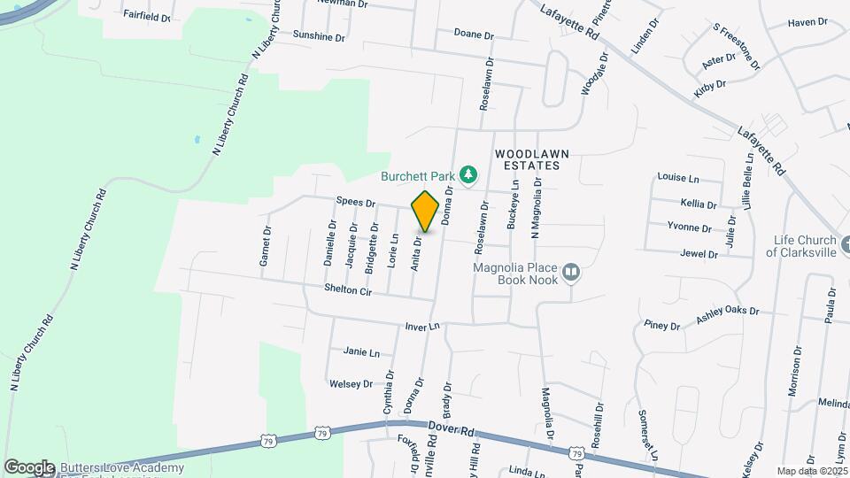 573 Anita Dr Map and Location Details