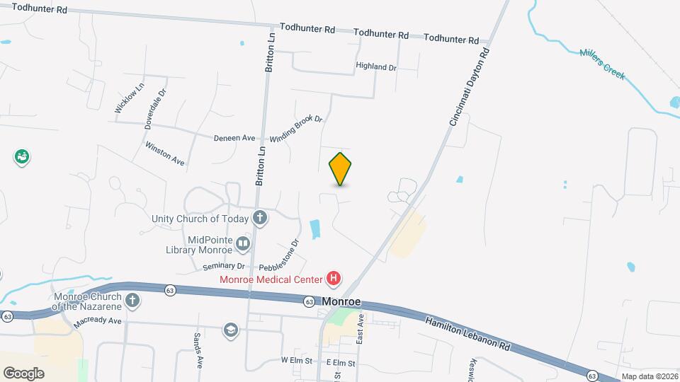 190 Overbrook Ct Map and Location Details