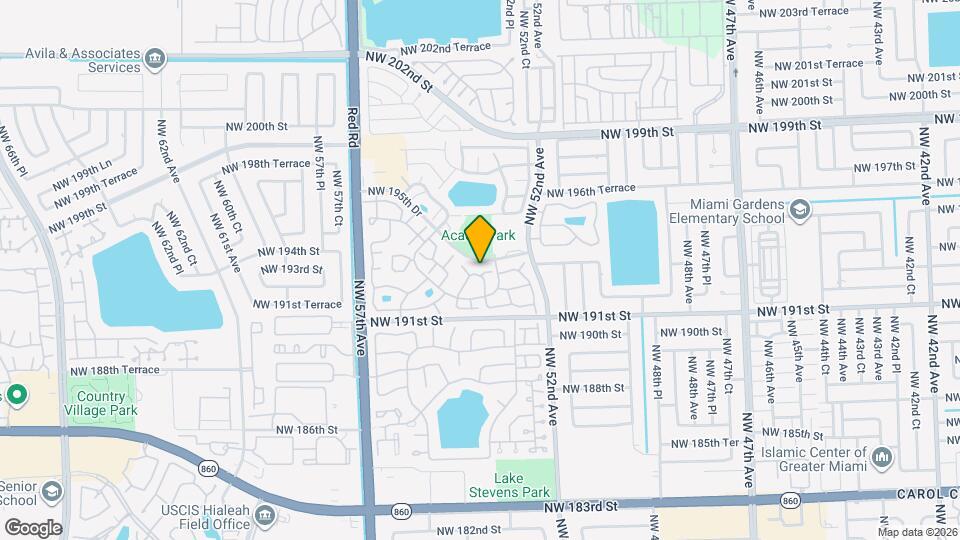 19435 NW 53rd Ct Map and Location Details