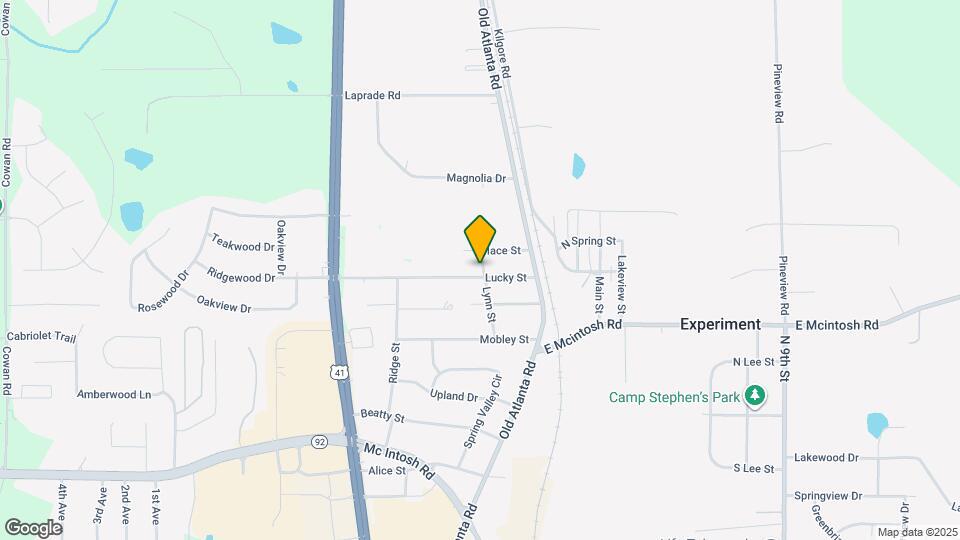 1407 Lucky St Map and Location Details