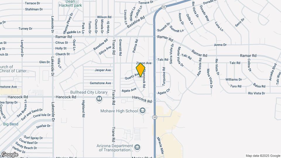 1681 Shamrock Rd Map and Location Details
