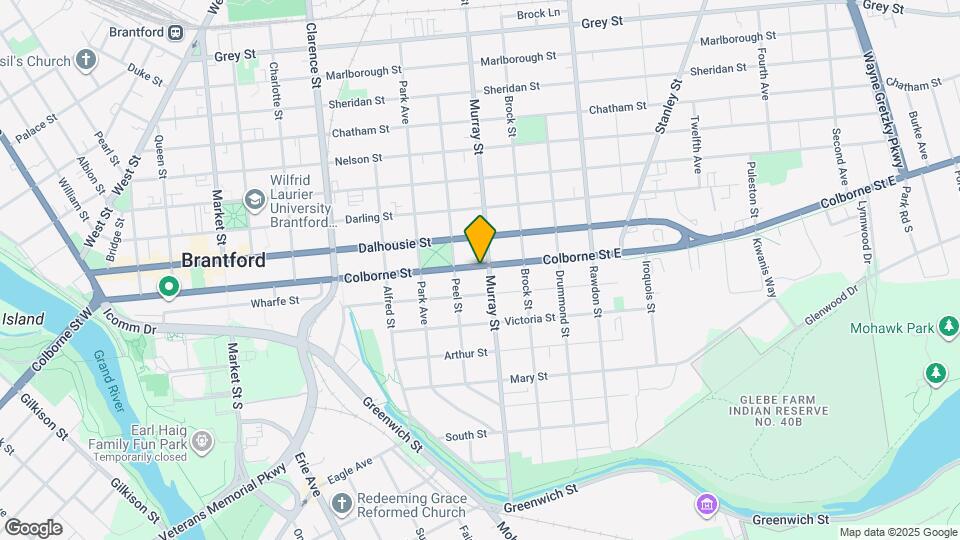 427 Colborne St Map and Location Details