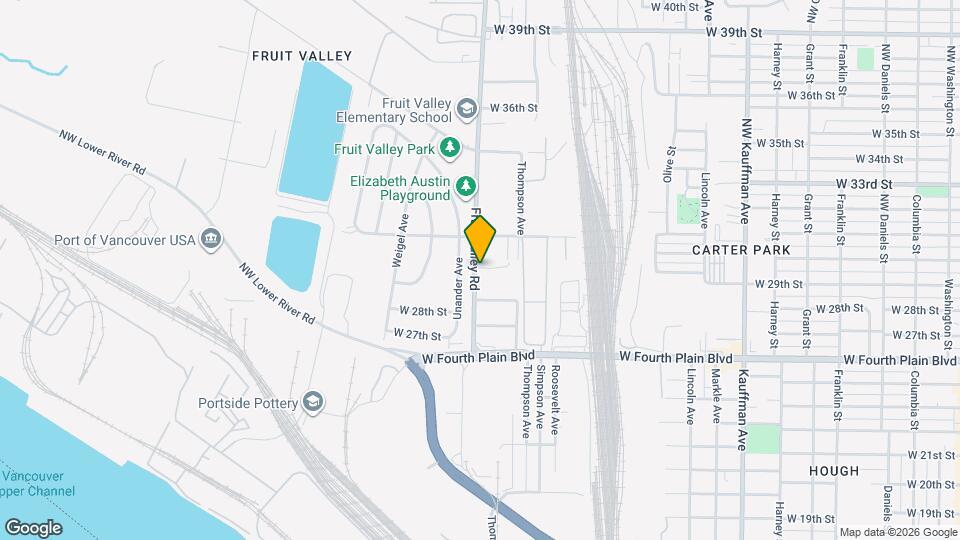 2901 Fruit Valley Rd Map and Location Details