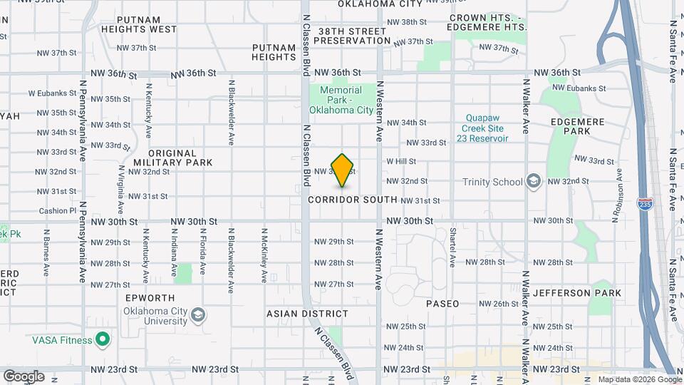 3211 N Military Ave Map and Location Details