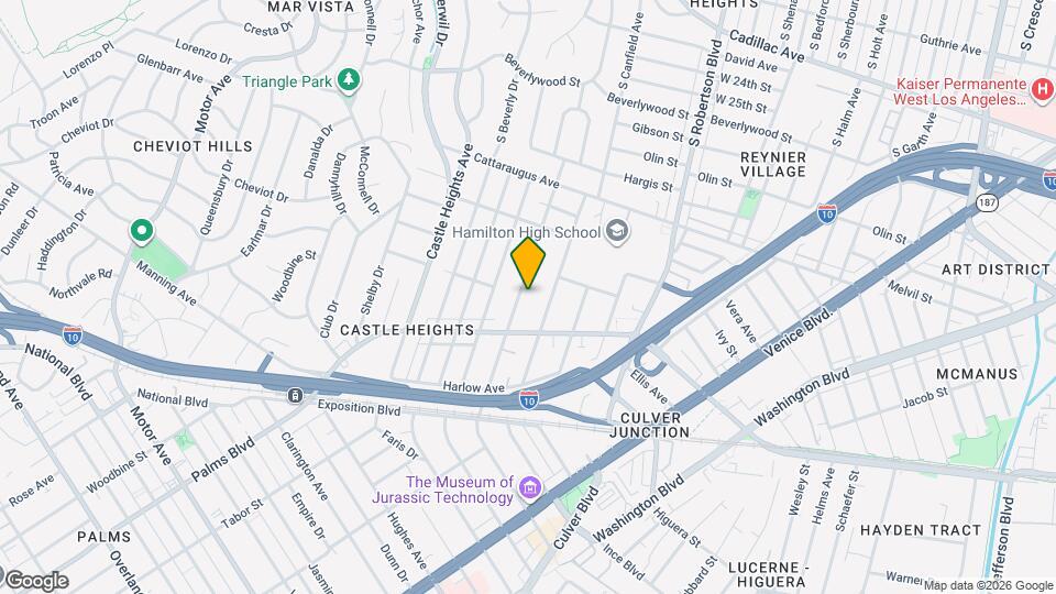 3130 Bagley Ave, Unit 102 Map and Location Details