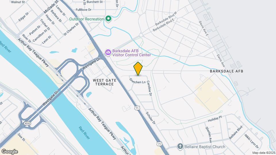 1210 Caroline Dr Map and Location Details