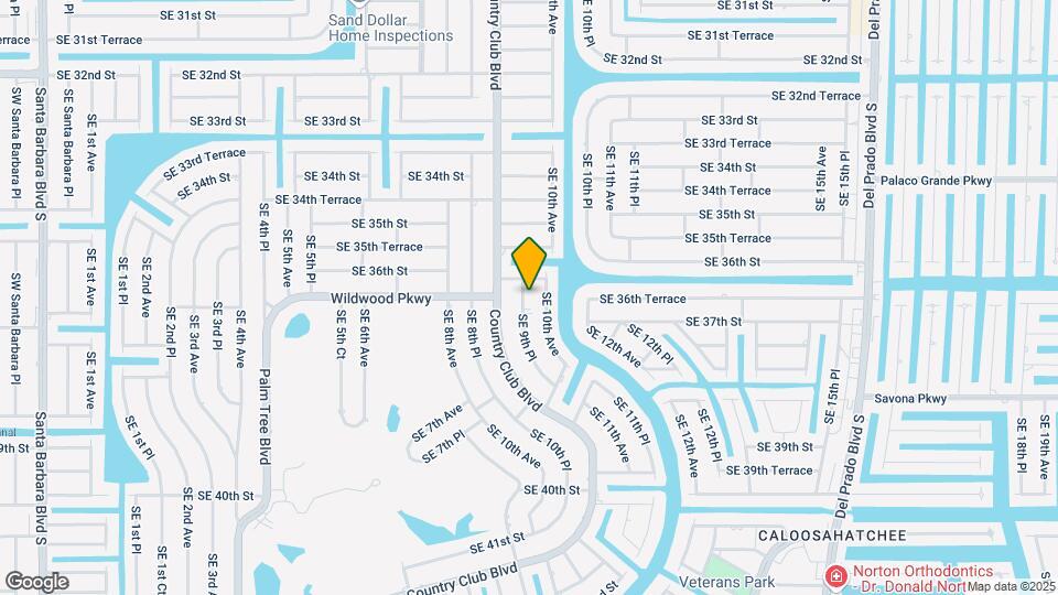 3609 SE 9th Pl Map and Location Details