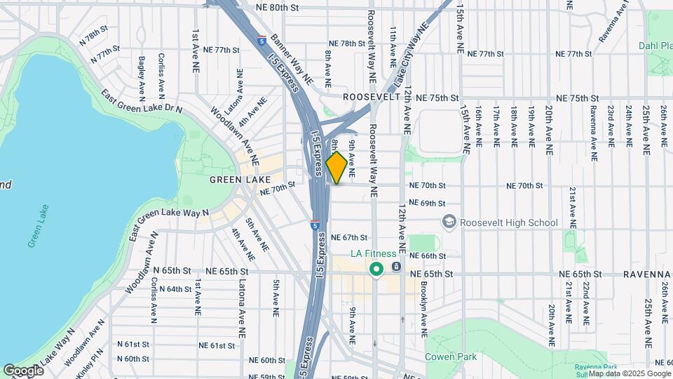 805 NE 70th St Map and Location Details