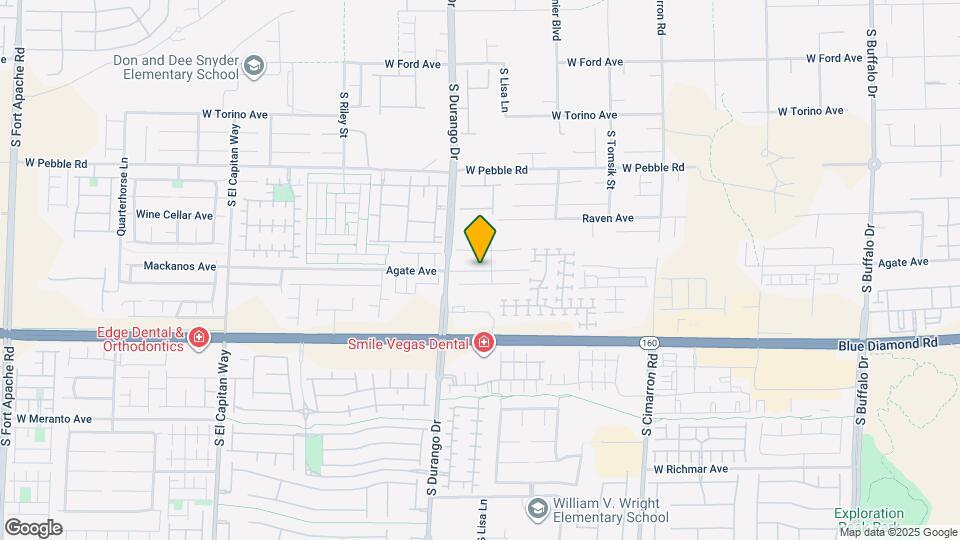 8484 W Agate Ave Mapa y Detalles de la Ubicación