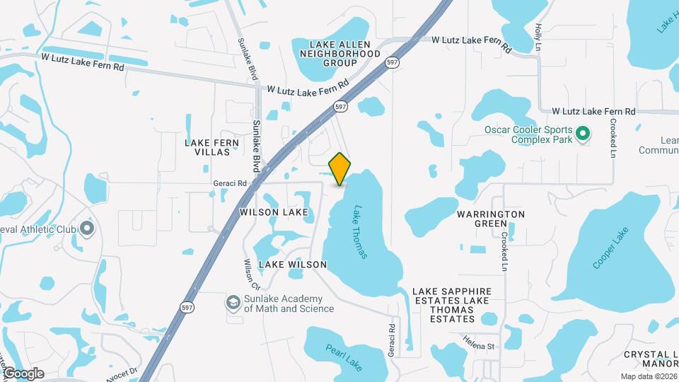 18839 Geraci Rd Mapa y Detalles de la Ubicación