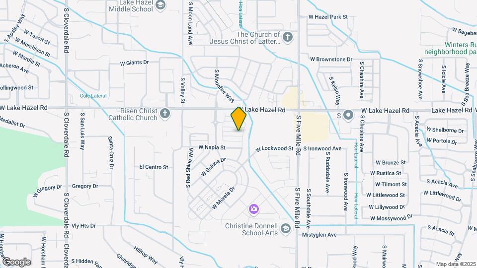 11016 W Portola St Map and Location Details