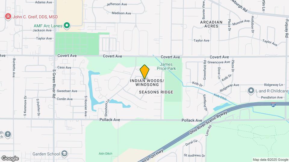 5928 Crossfield Dr Map and Location Details