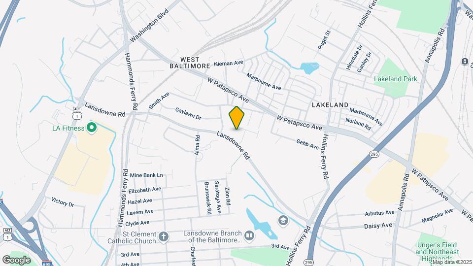 Lansdowne Apartments Mapa y Detalles de la Ubicación