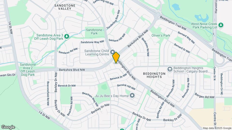 28 Berwick Cres NW Map and Location Details