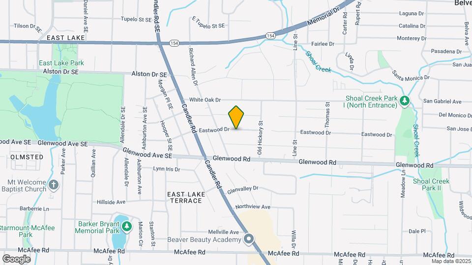 2561 Eastwood Dr Map and Location Details