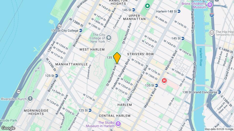 320 A W 135th St, Unit SI ID1032042P Map and Location Details