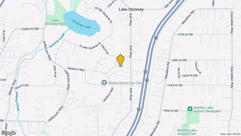 14102 11th Pl W Map and Location Details