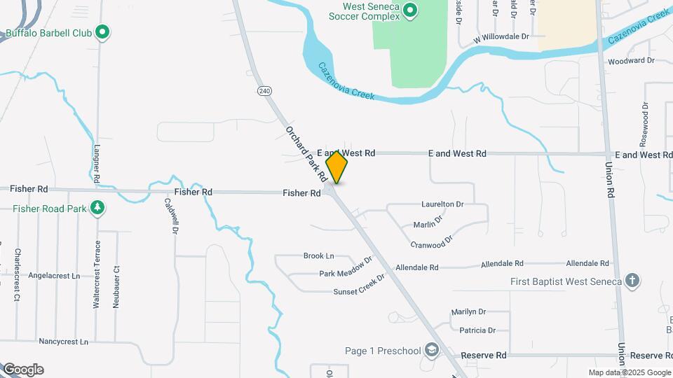 1130 Orchard Park Rd Mapa y Detalles de la Ubicación