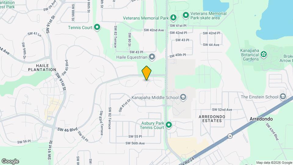 7740 SW 47th Ln Map and Location Details