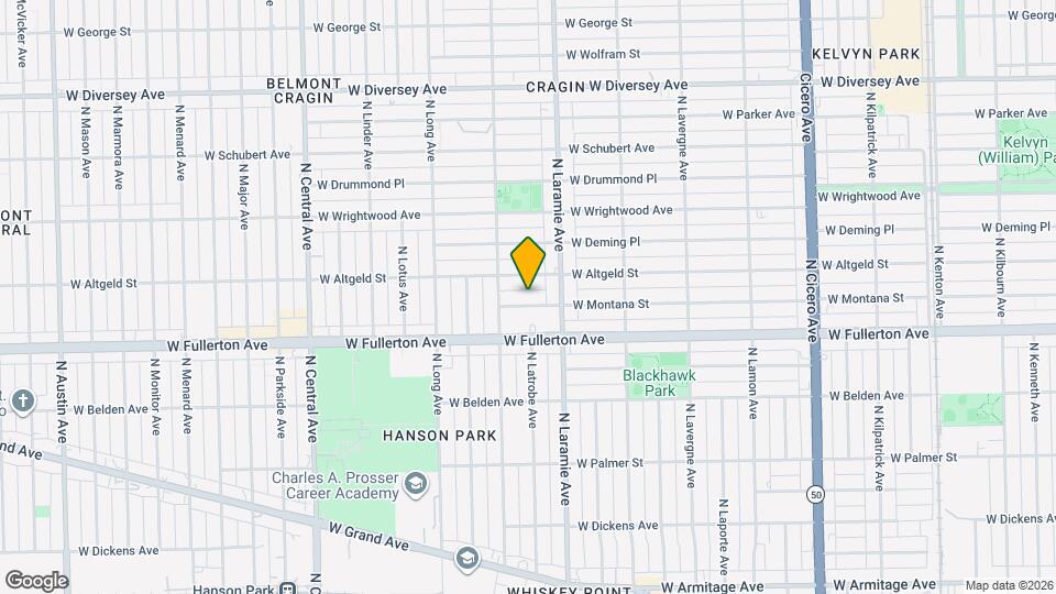 5232 W Montana St, Unit 2 Map and Location Details