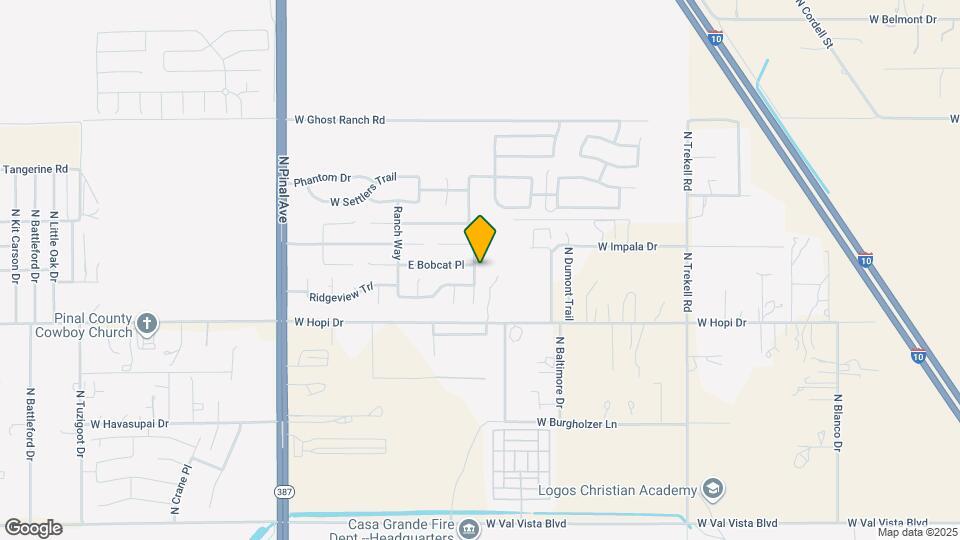 3852 Princeton Ln Mapa y Detalles de la Ubicación