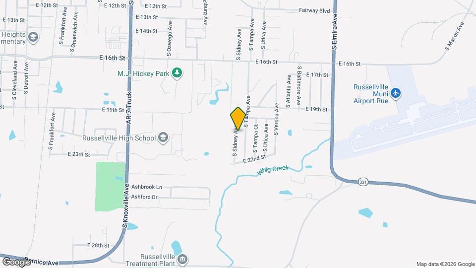 2017 S Sidney Ave Map and Location Details