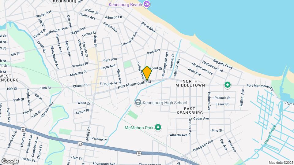164 Port Monmouth Rd Map and Location Details