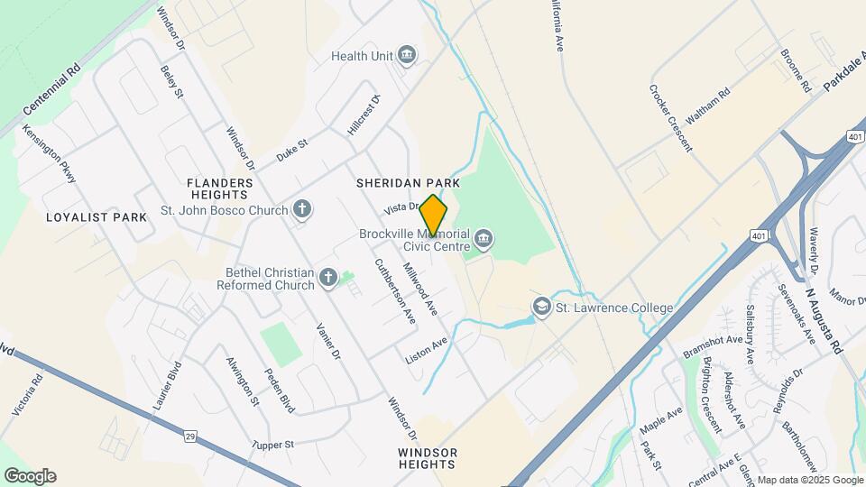 1231 Millwood Ave Map and Location Details