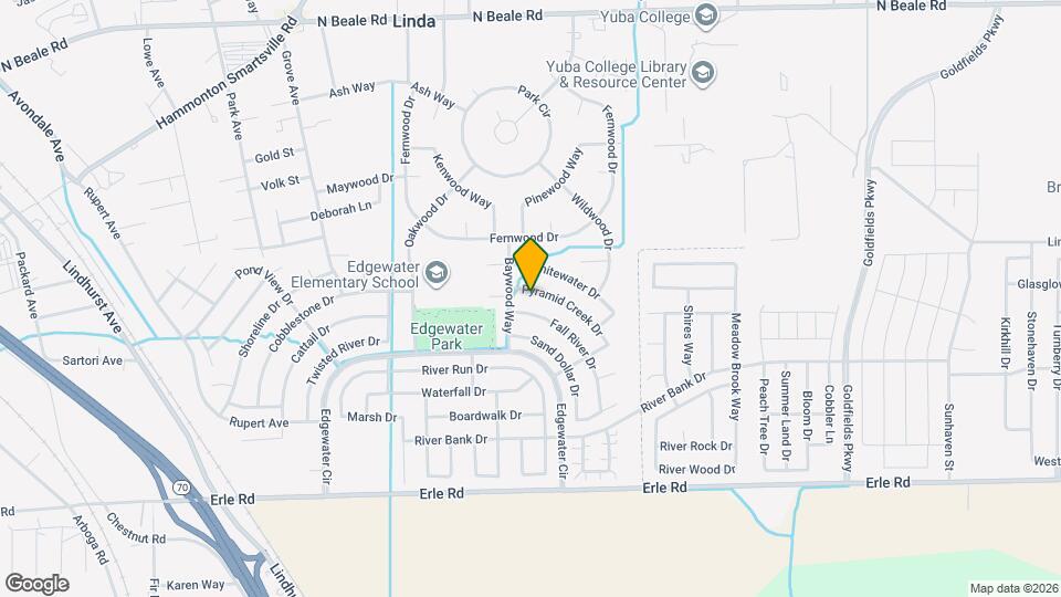 1894 Pyramid Creek Dr Map and Location Details