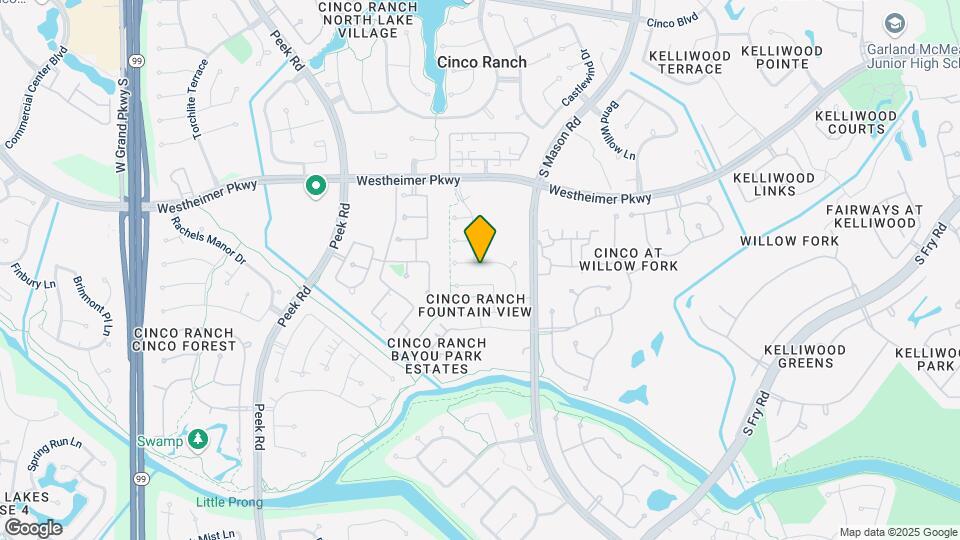 22327 Bellows Bend Dr Map and Location Details