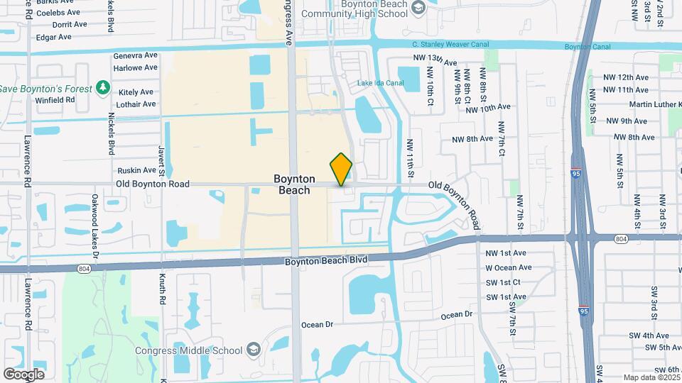 1230 Old Boynton Road Map and Location Details