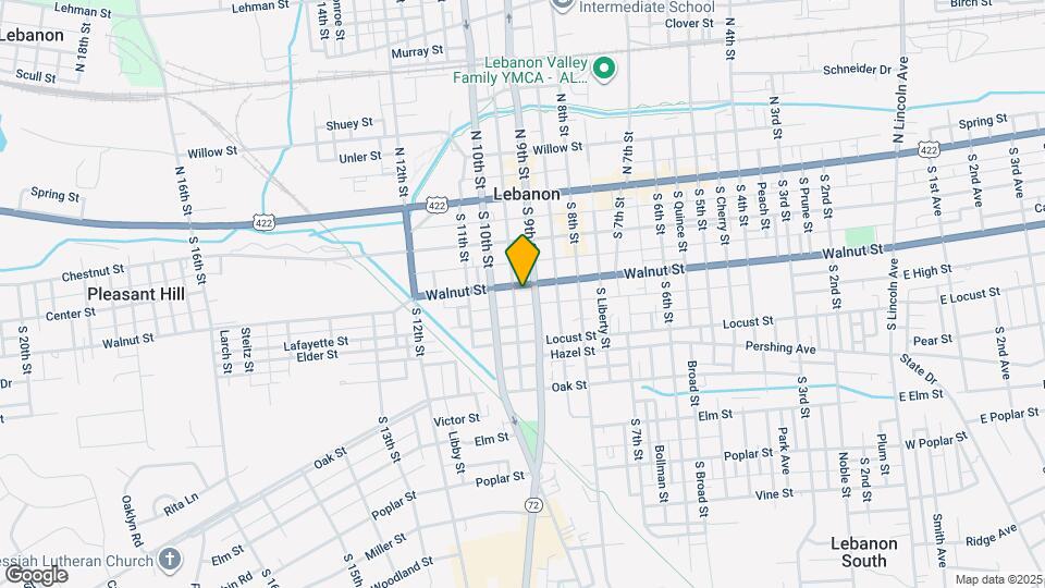 910 Walnut St Map and Location Details