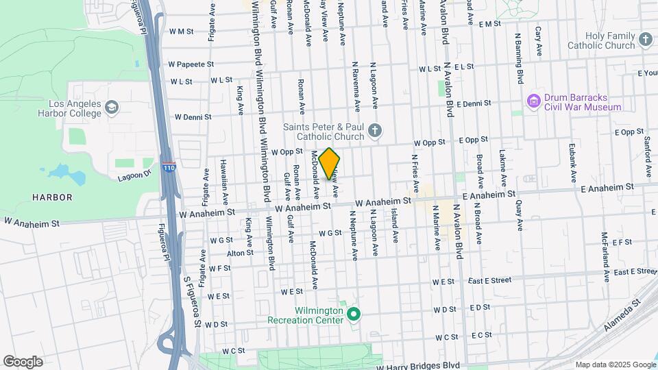 835 Bay View Ave Mapa y Detalles de la Ubicación