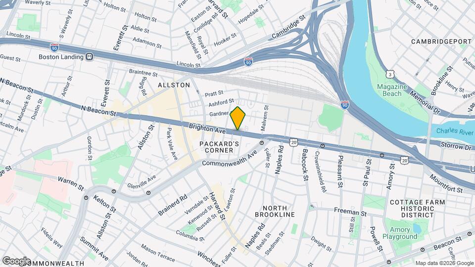 42 Brighton Ave Mapa y Detalles de la Ubicación
