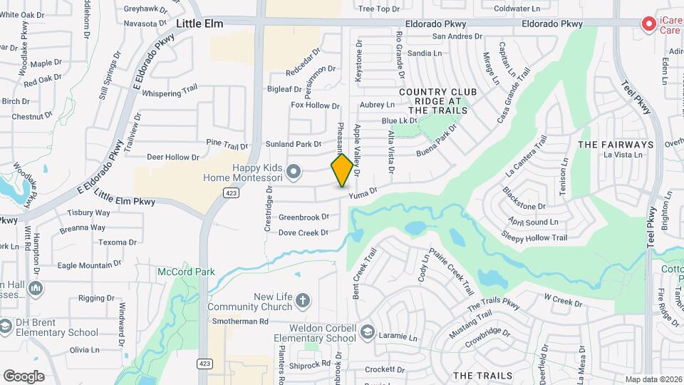 2489 Yuma Dr Map and Location Details