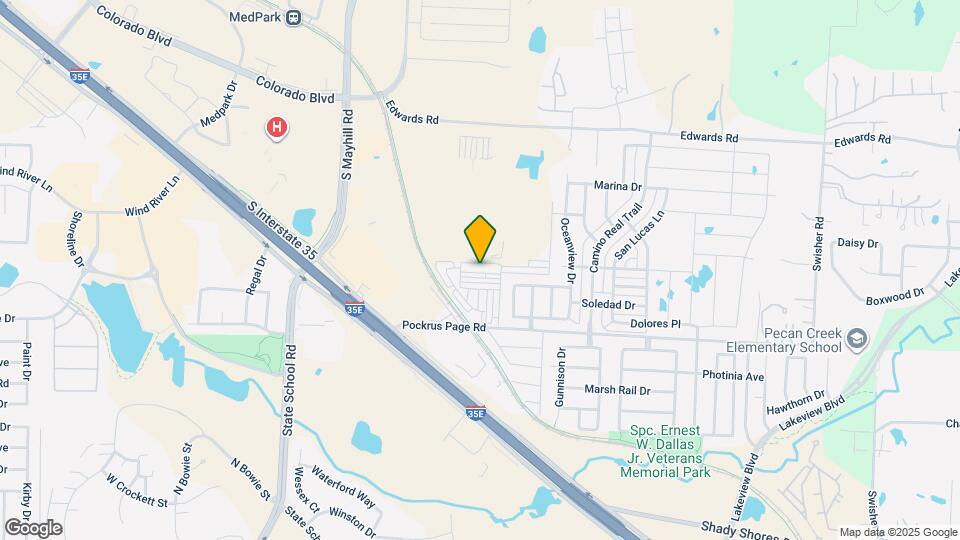 4609 Colosseum Wy Map and Location Details