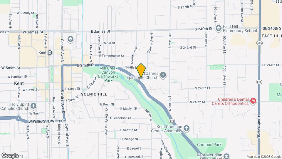 102 Summit Ave N Map and Location Details