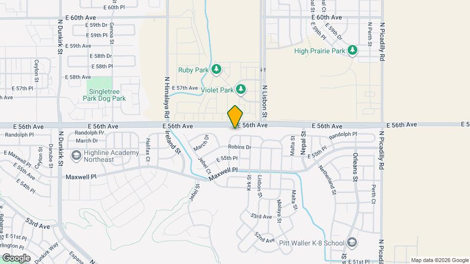 20621 Randolph Pl Map and Location Details