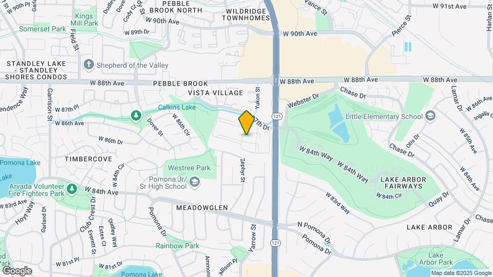 8695 Yukon St Map and Location Details