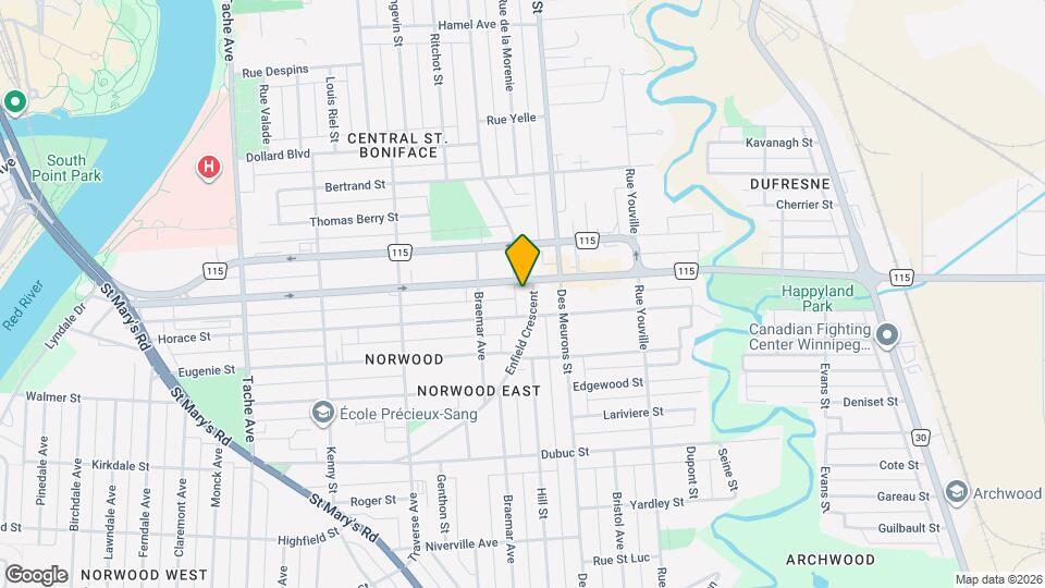 297 Enfield Cres Map and Location Details