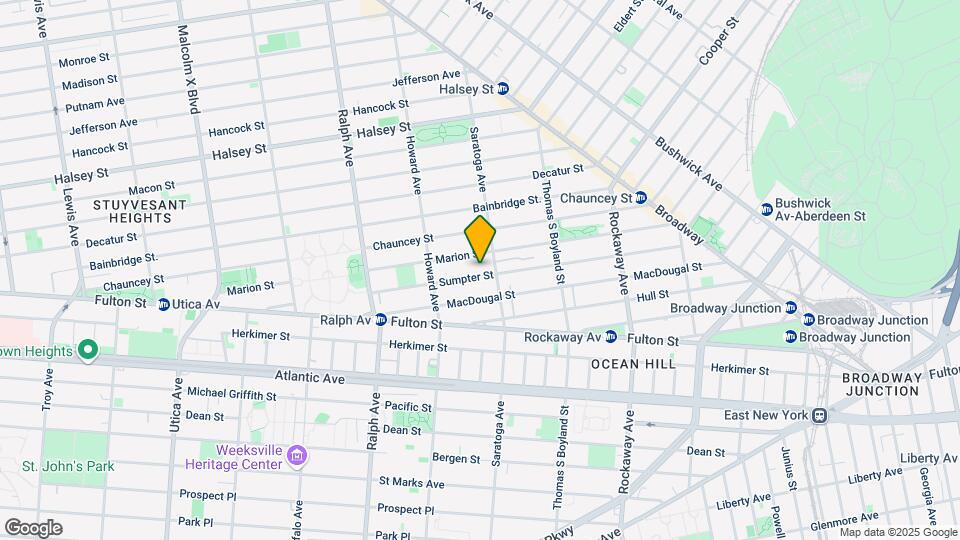 205 Sumpter St Map and Location Details